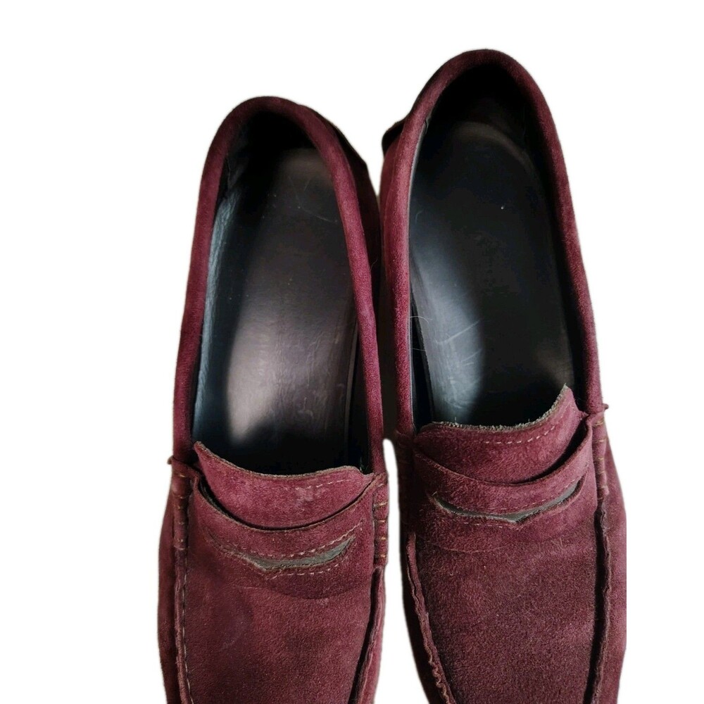 Munro American Burgundy Suede Penny Loafers | Style M555136 | Size 7.5 N... - Picture 11 of 16